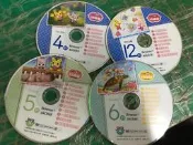 4片合售 DVD 巧虎 小朋友巧連智 成長版 中班生適用 2015年 DVD  B95