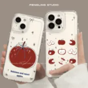 OPPO A6x 5G Reno 15F 15 Pro Max 可愛卡通水果手機殼 透明防摔殼 鏡頭全包保護殼 文青風