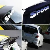 Spoon風擋貼適用於飛度思域改裝貼紙EK9 CD5 FD2 GK5 JDM改裝貼紙