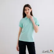 Arnold Palmer -女裝-經典大傘刺繡短袖POLO衫-薄荷綠