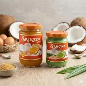 【MARIZA】印尼咖椰果醬現貨 原味蛋黃350g/班蘭風味250g 吐司抹醬 Srikaya Selai Serika