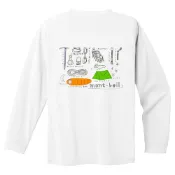 【【蘋果戶外】】mont-bell 1114772 WT 白【男款】MONTAIN GEAR 登山裝備 山道具 Wickron 長袖排汗衣 排汗T恤 機能衣 L/S