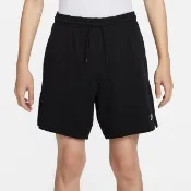 【NIKE 耐吉】短褲 男 運動褲 AS M NK CLUB KNIT SHORT 黑 FQ4361-010