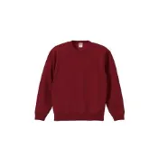 United Athle 10.0oz T/C 內刷毛 圓領大學T恤 酒紅色 3592801-072 [EW]