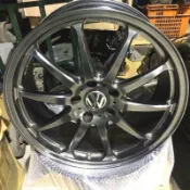 [已售出] 中古綺麗品 5/112 TWS EXspur EX-fV 18吋鍛造框 (VW, Golf GTI 用)
