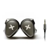 DUNU Titan X HiFi IEM 耳機雙磁性動態驅動器金屬合金外殼 3.5 毫米/C 型麥克風耳塞適用於發燒級