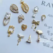 Rainbow Nail(249~260)美甲精品鋯石合金飾品 奢華美甲鋯石 鋯石合金 美甲鑽