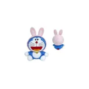 (店+)【Doraemon 哆啦A夢】Doraemon 哆啦A夢 兔裝娃娃 絨毛娃娃 娃娃 玩偶