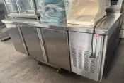 ○大員林2手貨○ 二手六尺全藏工作台冰箱/6尺平台冰箱/臥式白鐵冰箱/氣冷式/風冷/全冷藏