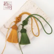特價促銷🎀長款曼陀羅結掛繩菠蘿流蘇穗子古風diy手工香包配件吊穗掛件飾品