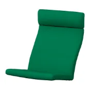 【IKEA 宜家家居】POÄNG 扶手椅椅墊，vissle 墨綠色