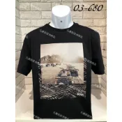 高雄凡賽斯歐洲精品 HUGO BOSS BOSS 胸前越野沙灘車圖騰 黑色 短T/T-SHIRT