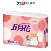 愛買線上購物 五月花二層捲筒衛生紙270張x6捲【愛買】
