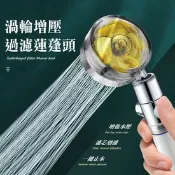 【生活市集】渦輪增壓過濾止水蓮蓬頭(顏色任選)