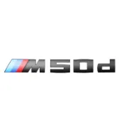 M performance BMW X5 G05 原廠 空力套件 後車廂 車尾標 黑尾標 M50d【YGAUTO】