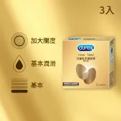 屈臣氏Watsons 杜蕾斯 真觸感裝衛生套 (3入)