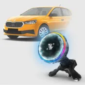 (店+)【XILLA】SKODA FABIA 無線充電手機架 15W 磁吸支架 MagSafe iPhone 車用手機架