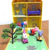粉紅豬小妹 佩佩豬 Peppa Pig 佩琪 辦家家酒玩具 花園娃娃屋 教室 溜滑梯 盪鞦韆 遊樂園