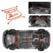 💕Ford Focus底盤拉桿套件適用福克斯MK2 / MK3/ ST 頂吧平衡桿 強化汽車改裝件 防傾桿