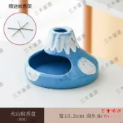三木優選 蚊香盤 蚊香盒 香爐 火山蚊香架 家用創意陶瓷 蚊香盤托 防火蚊香支架 接灰盤