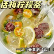 新貨 話梅青桔檸檬茶【獨立包裝】冷沖泡飲品泡茶水果茶茶包夏季冰飲水果乾泡水