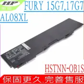 電池動力 HP AL08XL 電池 適用-惠普 ZBook Fury 15 G7 ZBook Fury 17 G7 AL08094XL HSTNN-OB1S L86155-AC1 L86212-001 HSTNN-IB9N
