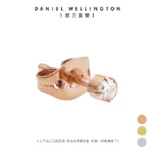 【Daniel Wellington】Micro Crystal 微型水晶圓形耳環-單入-三色任選