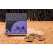 施金玉沐香齋【蘭香4H盤香】一盒500元／全店同價位香品買6盒送1盒／檀香沉香天然中藥本草漢方香立香線香臥香盤香香環香