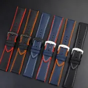 思樂小舖 SEIKO 20mm 22mm 尼龍橡膠錶帶適用於歐米茄海馬飛行員精工手錶更換手鍊錶帶腕帶配件