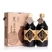【暢銷禮盒-黑豆桑】經典禮盒x6組(金豆550mlx6+缸底550mlx6)