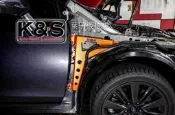 ●凱興國際●SUMMIT-SUBARU速霸陸 IMPREZA GR 鋁合金葉子板拉桿 #I-GR-006