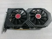 三和電腦配件店 訊景RX590 8GD5 雙風扇遊戲顯卡 8+6P供電 效能穩定 完好無修 高CP值電競顯卡