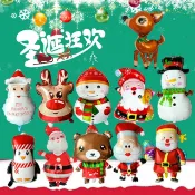 【現貨】聖誕氣球聖誕節鋁箔氣球聖誕老人聖誕麋鹿雪人企鵝裝飾氣球可開收據