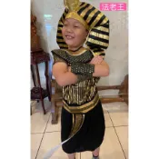 台灣現貨 美國村節慶 法老王 埃及豔后 古埃及 木乃伊 萬聖節造型服 cosplay服裝 巫婆 南瓜 恐怖 骨頭蜘蛛 萬