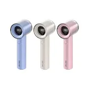 【Philips 飛利浦】3色可選-小炫風 高速100檔手持風扇 Type-C充電/LED顯示(ACR3222)
