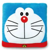 【MIBO 米寶】【福利品】哆啦A夢/小叮噹 絨毛 多功能抱枕 DR-15110《出清優惠》