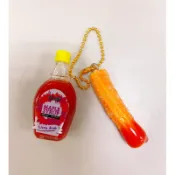 迷你楓糖漿 吉拿棒食物模型扭蛋小吊飾