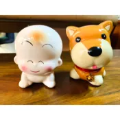 【可愛區】小嬰兒／狗狗造型存錢筒⚠️訂單需滿$100才會出貨喔！（不含運費）