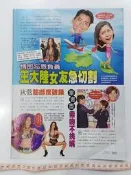 Bii 畢書盡 李玉璽 王大陸 劉亦兒 狄鶯 雜誌內頁報導1張