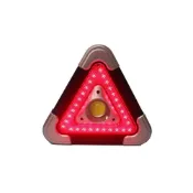(店+)LED燈+三角警示燈 汽車故障三角架/一個入 HB-6609 警示器 USB可充式電源-AA6669