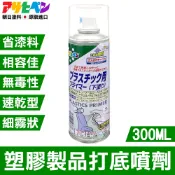 【日本Asahipen】塑膠製品打底噴劑 300ML 透明色 打底劑 打底漆 底漆 透明漆 亮光漆 工藝
