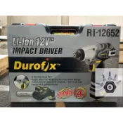 《陸零伍基地》Durofix 車王 德克斯 RI1265 12V 衝擊起子機