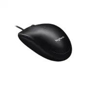 (店+)【Logitech 羅技】羅技 M100R 光學滑鼠(黑色/有線/1000dpi/73克/3年保固)