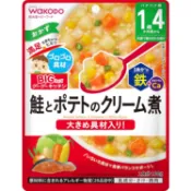 【DOKODEMO】朝日食品集團 大份 Goo Goo Kitchen 鮭魚馬鈴薯奶油燉菜 100克