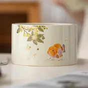 臺灣現貨仿古建水桂花金魚有容洗水盂廢水缸功夫具配件盂筆洗