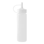 【SOGO+線上購物】義大利 EXCELSA - 圓筒醬料擠壓瓶(白250ml) / 醬料罐 調味瓶