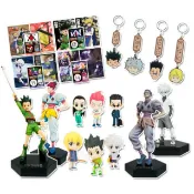 獵人 HunterxHunter 一番賞 奇犽 酷拉皮卡 西索 伊耳謎 小傑 資料夾 公仔 模型 娃娃 日版