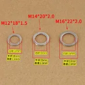 限時下殺 M12M14M16防盜門合頁介子墊圈大門合頁墊片不銹鋼平墊片華司戒指