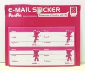 【震撼精品百貨】PostPet MOMO熊 MOMO熊貼紙-粉色#77039 震撼日式精品百貨