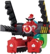 桃太郎機器人&烈車戰隊武裝配件日版暴太郎 戰隊 可動公仔